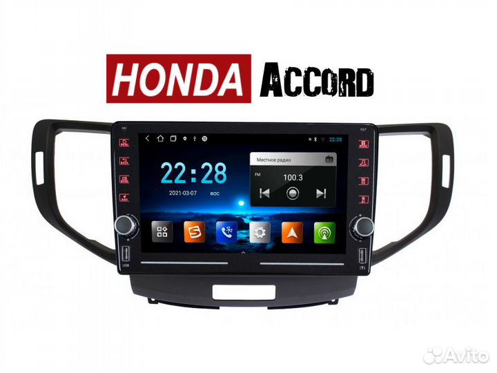 Topway ts10 Honda Accord 8 LTE CarPlay 3/32gb