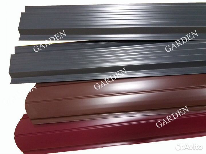 Евроштакетник/ Забор/Штакет окрас по запросу