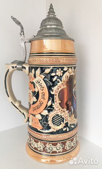 Коллекционная.пивная кружка.-1,0 литр