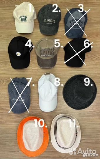 Кепки панамы