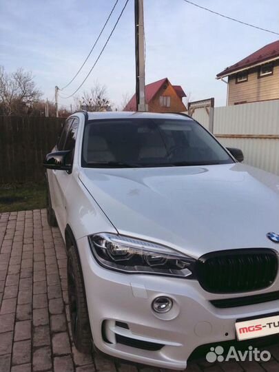 Накладки на зеркала (крышки) Х5 М BMW F15 черные