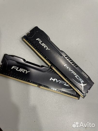 Hyperx fury ddr4 8gbx2