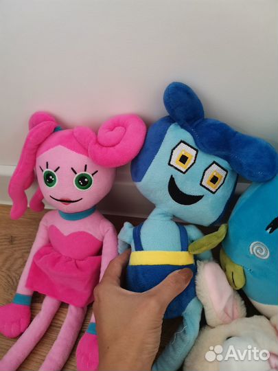 Мягкие игрушки пакетом 10 шт