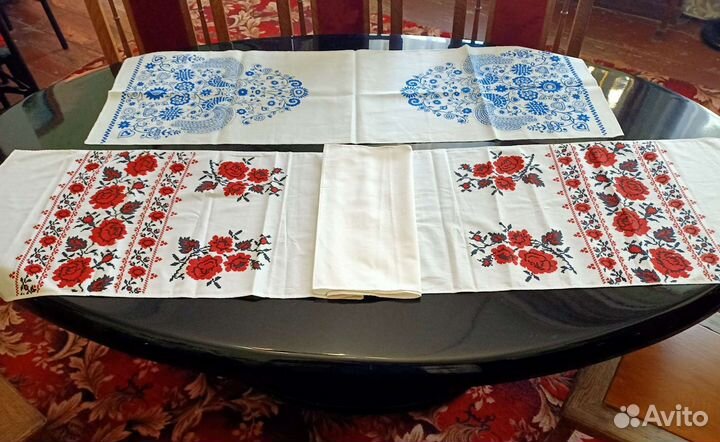 Лён СССР- полотенца, скатерти, покрывала, салфетки