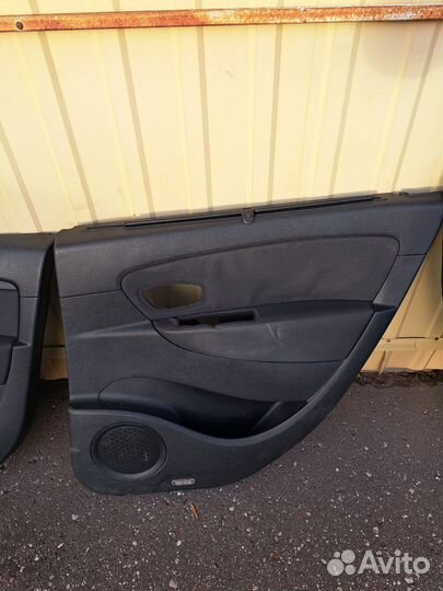 Дверные карты рено гранд сценик