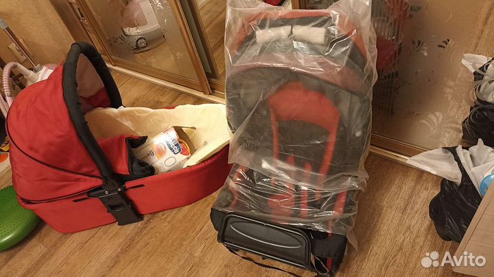 Детские коляски 2 в 1 бу