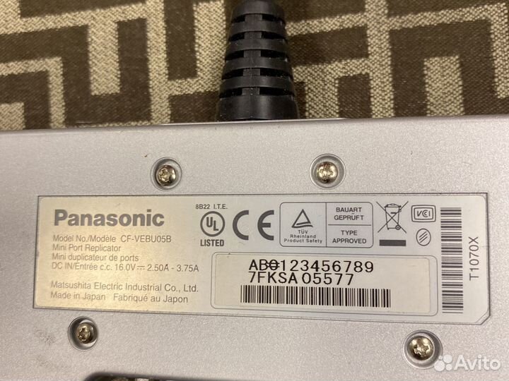 Док станция mini port replicator Panasonic