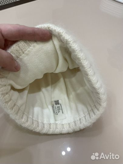 Шапка женчкая ангора на флисе