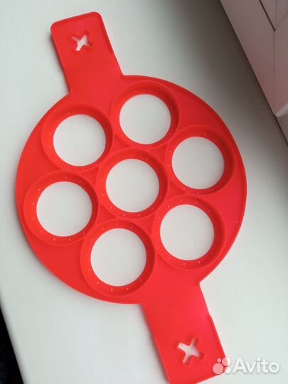 Форма силиконовая для жарки яиц, оладей