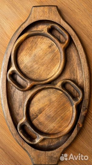 Набор деревянной посуды