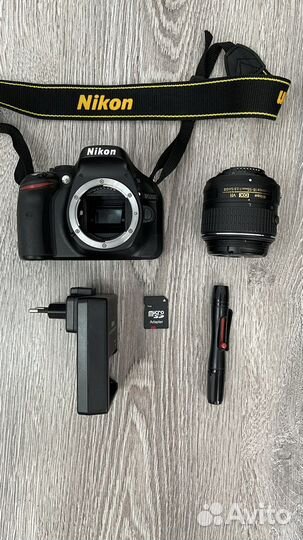 Зеркальный фотоаппарат nikon d5200 18-55