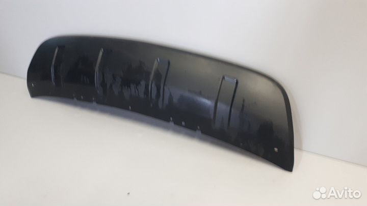 Накладка переднего бампера Mitsubishi Outlander XL