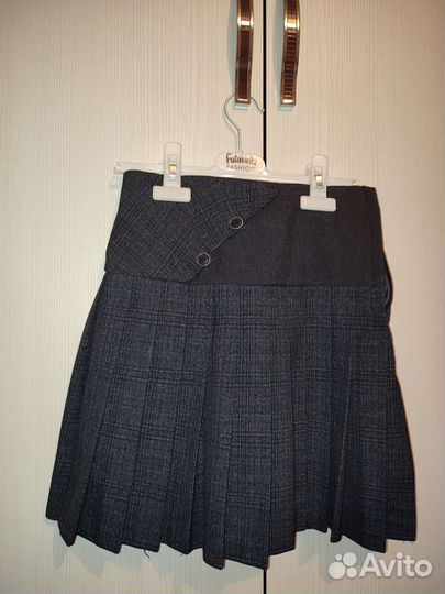 Юбка для девочки в школу 134