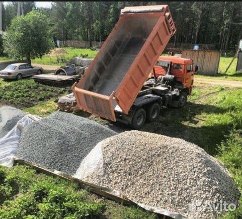 Щебень средний