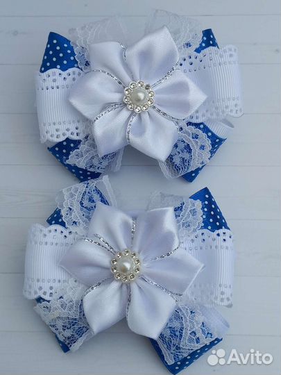 Банты для волос на 1 сентября