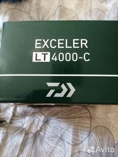 Катушка для спиннинга daiwa exceler lt 4000-c