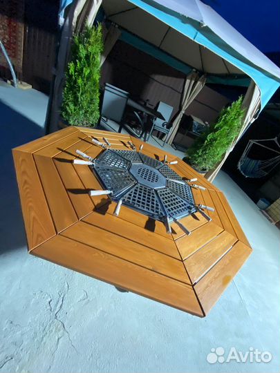 Мангал из нержавейки разборный