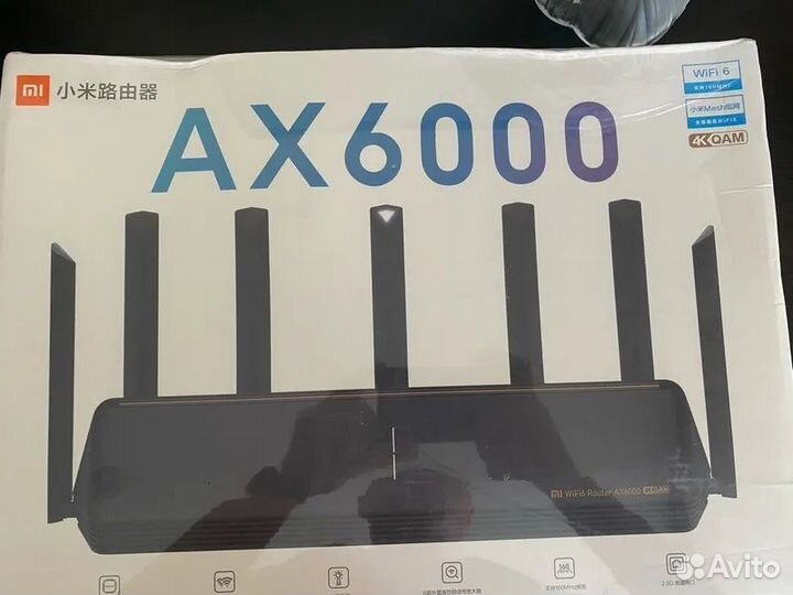 Wi-Fi роутер Xiaomi Mi AX6000