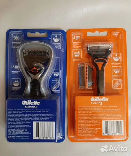 Станок для бритья Gillette Fusion 5 и Proglide