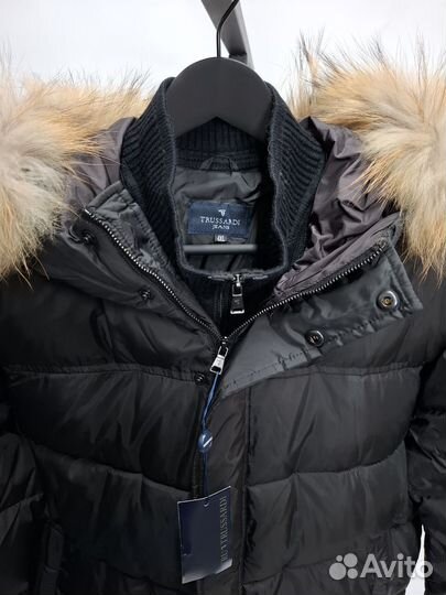 Куртка зимняя большой размер trussardi