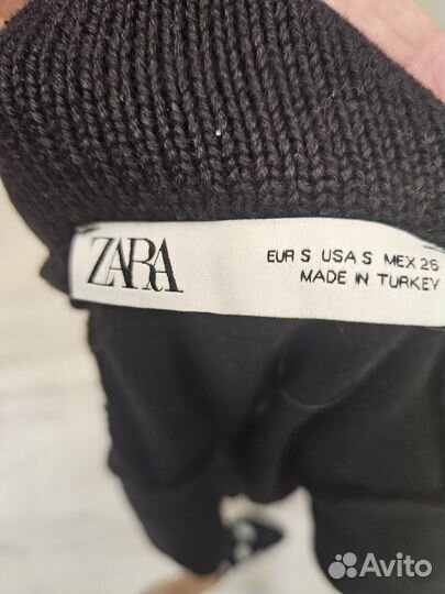 Вязаное платье zara