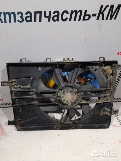 Диффузор радиатора в сборе 1.8 Chevrolet Cruze