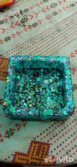 Предметы интерьера из эпоксидной смолы и гипса