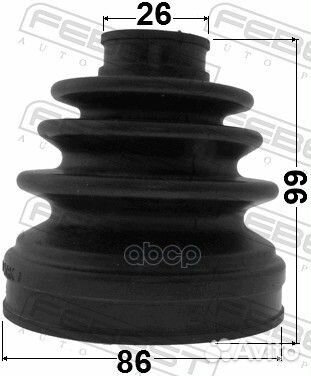 Пыльник шруса внутреннего (комплект) 1415narh F