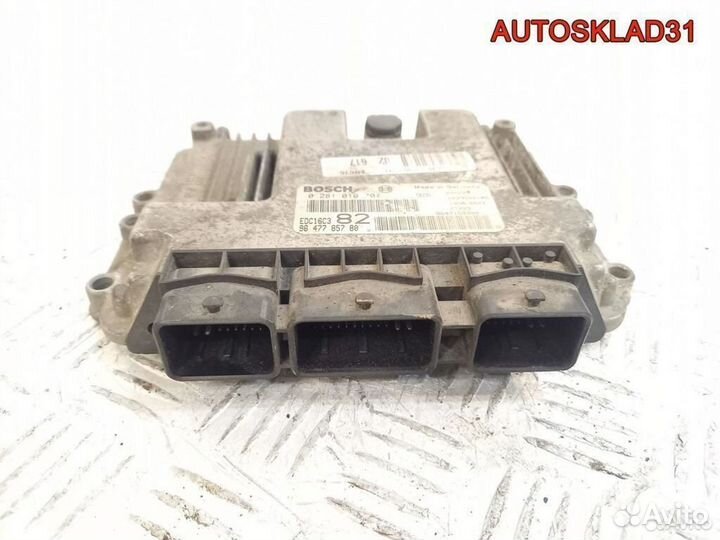 Блок эбу Peugeot 206 1998-2012 1.4 HDI 9647785780