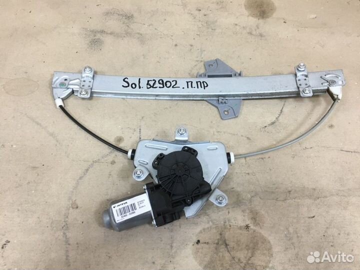 Стеклоподъемник передний правый Hyundai Solaris 1