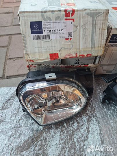 Противотуманки на sprinter 906