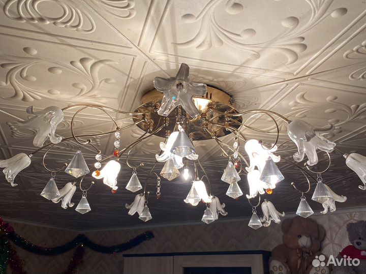 Люстра бу