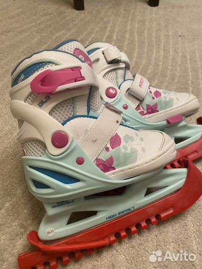 Коньки детские раздвижные 26 31