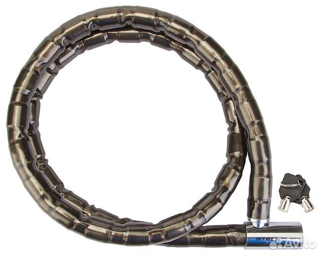 Трос-замок 81201, 22x1500мм, с ключом со стальными