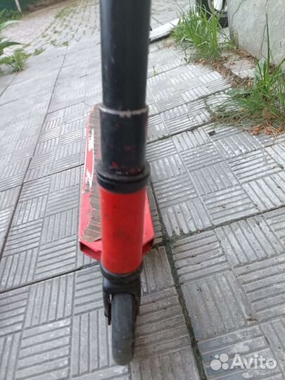 Трюковой самокат кастом парк