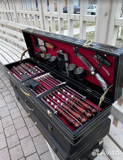 Шашлычный подарочный набор