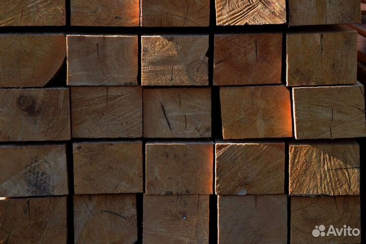 Экологичный брус из лиственницы