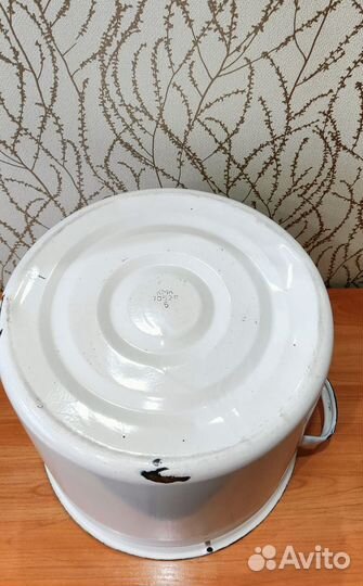 Кастрюля бак эмалированная 20 литров СССР