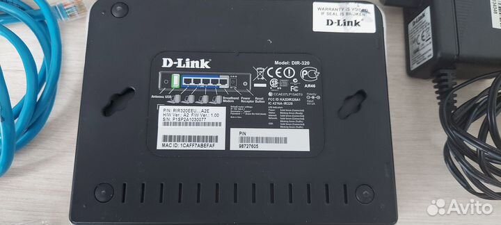 Wifi роутер D-link DIR-320