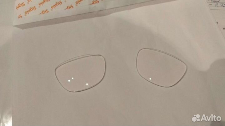 Детские очковые линзы разгрузочные