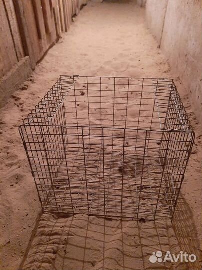 Клетка металлическая