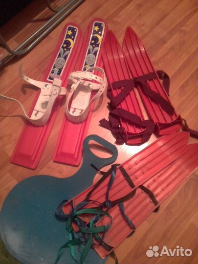 Мини лыжи лот