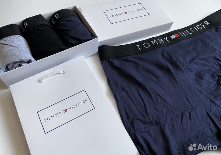 Трусы мужские боксеры TH/CK/Lacoste