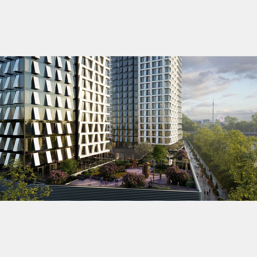 4-к. апартаменты, 93,2 м², 21/33 эт.