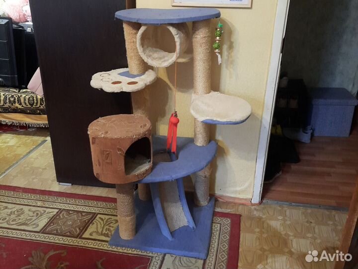 Кошачий домик б.у