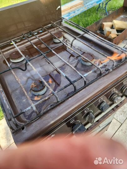Газовая плита с газовой духовкой бу