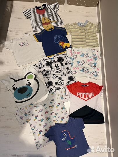 Детские вещи 6-9-12 месяцев