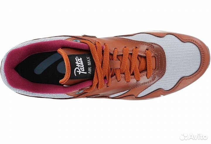 Nike X Patta Air Max 1-The Next Wave Dark Russett