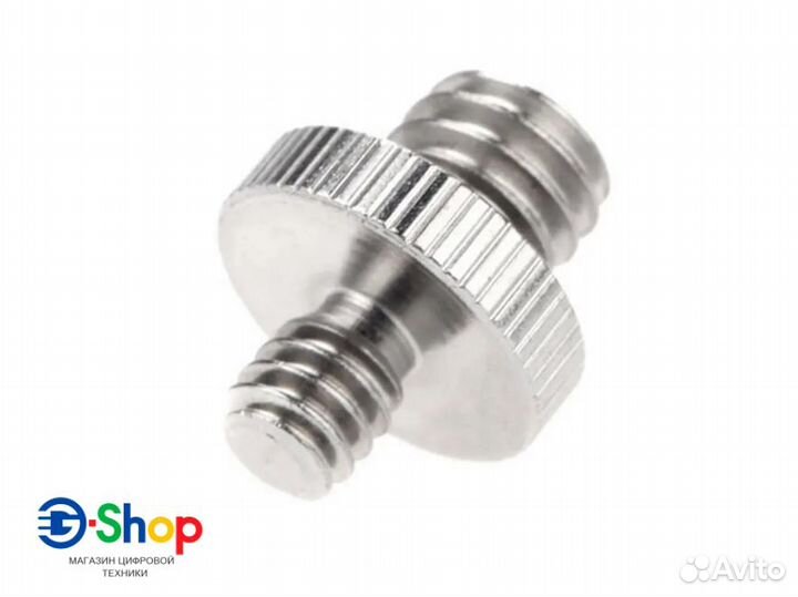 Адаптер переходник волчок для фоторезьбы 1/4 дюйма