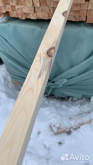 Брусок обрезной хвоя 25x50x3000